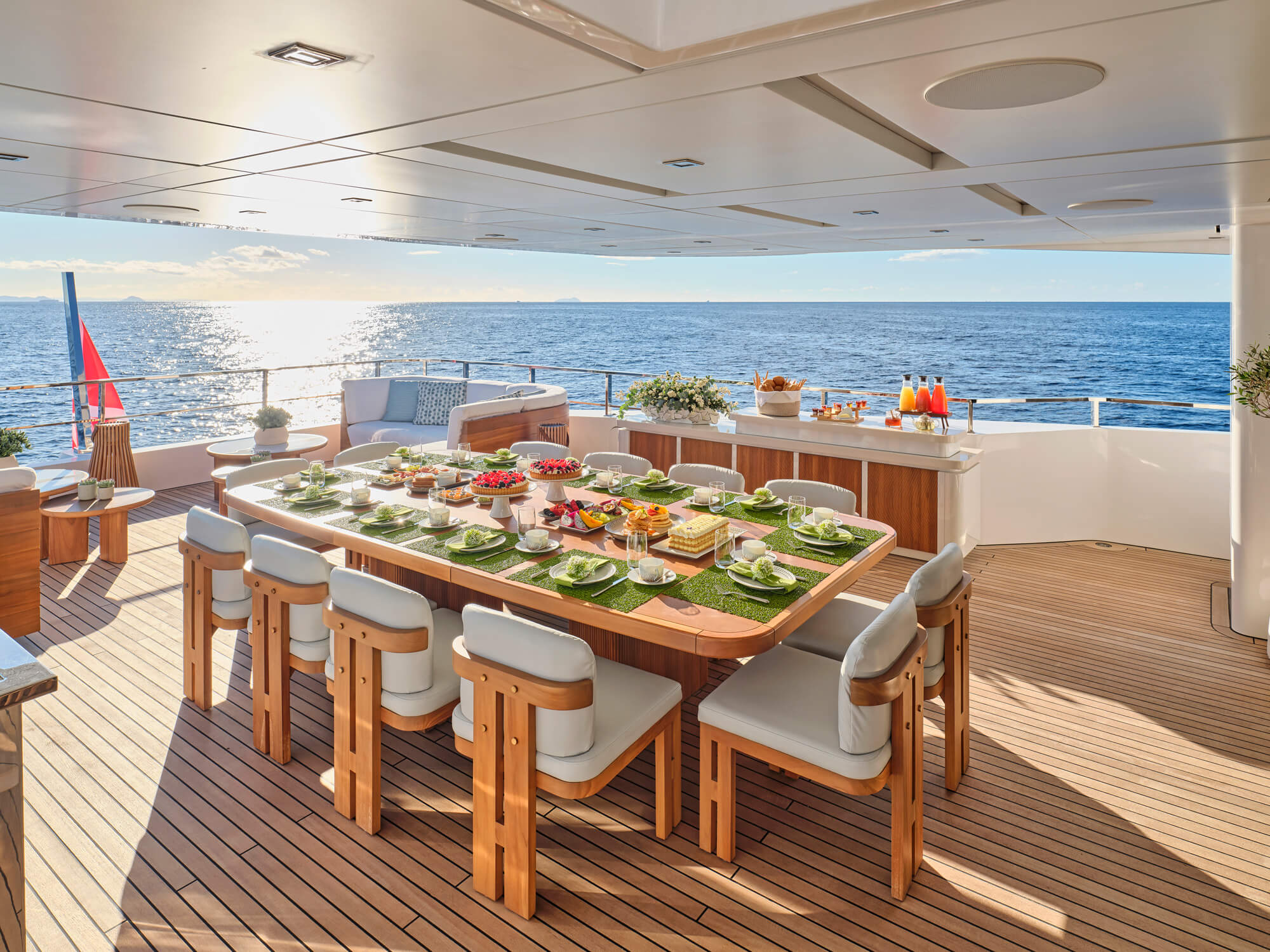 Cuisine | AXIOS Luxury Yacht